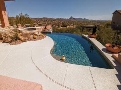 Pool Deck Resurfacing project by Rock Star Coating Pros